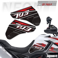 For Zontes ZT703-F ZT-703F ZT 703F 703 F Adventure Bike Tank Pad Front Face Fender Headstock Sticker