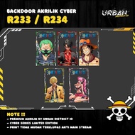 TT69 CYBER.S One Piece Backdoor Akrilik R 233 / R 234 Limited Edition