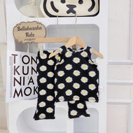 (BELLA HAZAHA) [1] GIRL PYJAMAS NO SLEEVE (SMALL CUTTING), BAJU TIDUR BUDAK PEREMPUAN TIDAK BERLENGA
