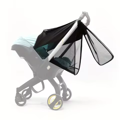 Breathable UV Sunshade & Mosquito Net for Doona Car Seat – Stroller Umbrella, Baby Accessories Summe