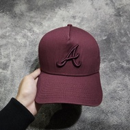 NEW ERA Atlanta Braves Hat Maroon 9Fortynew era