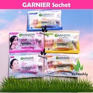 GARNIER Sachet - Bright Complete Serum Cream Krim Siang Malam | Sakura Glow Hyaluron | Vitamin C