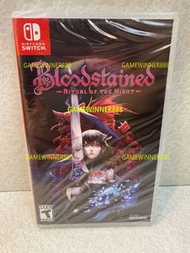 全新 Switch NS遊戲 惡魔城 血咒之城 暗夜儀式 血污 夜之儀式  Bloodstained Ritual of the Night 美版中英文版