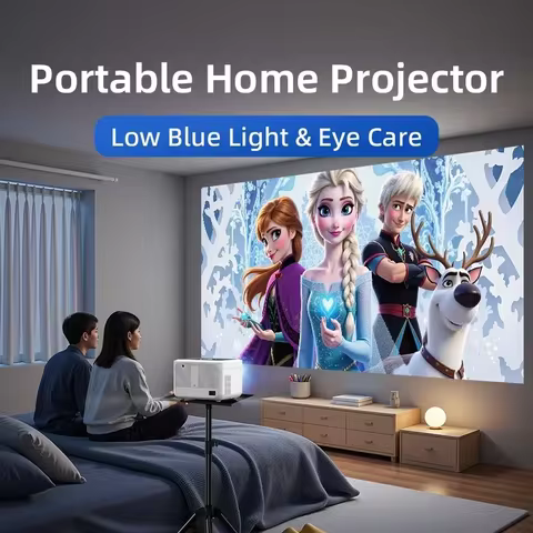 projector Portable 4K UHD HDR10 Home cinema Movie Android TV certified Gaming Outdoor MEMC Dust proo