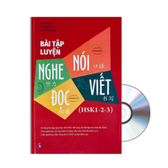 Bài tập luyện nghe nói đọc viết (HSK1-2-3)+DVD tài liệu