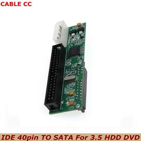 1pcs/lot SATA To IDE Adapter Converter 2.5 Sata Female To 3.5 IDE Male HDD DVD Serial 2.5 SATA Femal