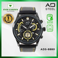 Evergarden AD-STEEL AD8880 Casual Business Men Watch Date Display Quartz MovementFunction Watch :03.
