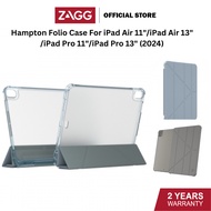 Zagg Hampton Folio iPad Case Series for iPad Air 11 (M3/M2)/ iPad Air 13 (M3/M2)/ iPad Pro 11 / iPad