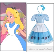 Ins Halloween Children's Costume Christmas Alice in Wonderland Alice Princess Dress Alice