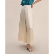 Lilysilk 真絲沙礫金色8分褲 XS