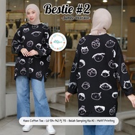 BESTIE 2 jumbo oversize || Suju t-shirt || T-shirt Wanita