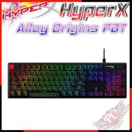 [ PC PARTY ] HyperX Alloy Origins PBT 起源 機械式電競鍵盤 輕快紅軸/青綠軸 中文
