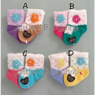 Flower Baby Socks 6-12 months / Baby Socks 6-12 months
