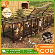 Kandang Ayam Chicken Coop Outdoors Chicken Cage With Egg Tray Thicken Tube Duck Cage 鸡笼 鸭笼