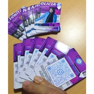 PRINT ID CARD PARKING CARD Ready to Print PVC material 0.8mm THICK Standard