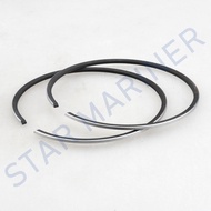 SALE 12140-94400-025 Piston Ring Set +0.25MM For Suzuki Outboard Motor 2T DT35 DT40 Diameter 79.25MM