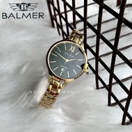 [Original] BALMER 9164M GP-4 Classic Women's Watch Black Dial Gold Stainless Steel