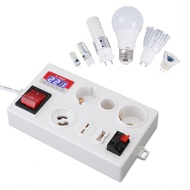 Generic LED Voltage Tester  Multifunctional Current Power Measurement Display Lamp Box for B22 E14 E