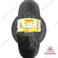 Ban Motor Matic 140/70 ring 14 R PIRELLI ANGEL SCOOTER TUBELESS Bonus Pentil untuk AEROX