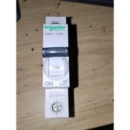 **Schneider A9K24163 1P 63A 6kA – Genuine MCB Acti9 iK60N**