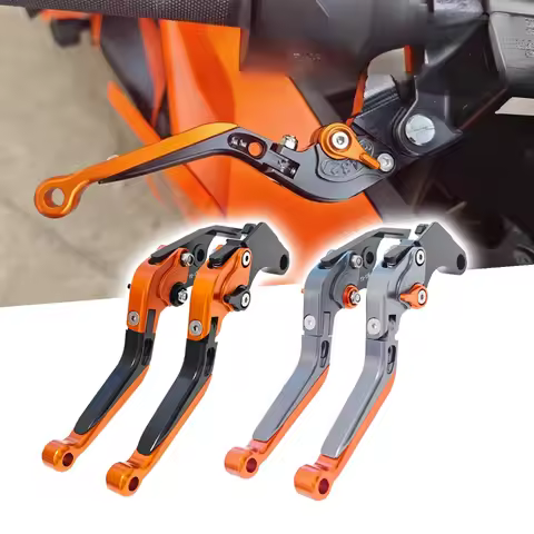 Duke125 200 250 390 DUKE200 DUKE250 Brake Lever Set Motorcycle Adjustable Levers Clutch Lever Handle