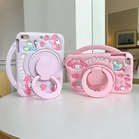 For Samsung Galaxy Tab S6 A7 Lite A8 A9 Plus 8.7 11 T510 T290 8.0 inth Tablet Case 3D Cartoon Melody