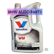 VALVOLINE VR1 RACING FULLY SYNTHETIC ENGINE OIL 10W60 5LITER