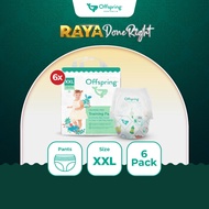 Offspring Fashion Baby Diapers Pants XXL (144pcs) [6 Packs]