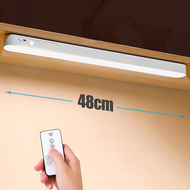 {HN Lamp} Eye-care Table Lamp LED Light Bar 48/28cm USB Rechargeable Wirless Desk Reading Lamp Night