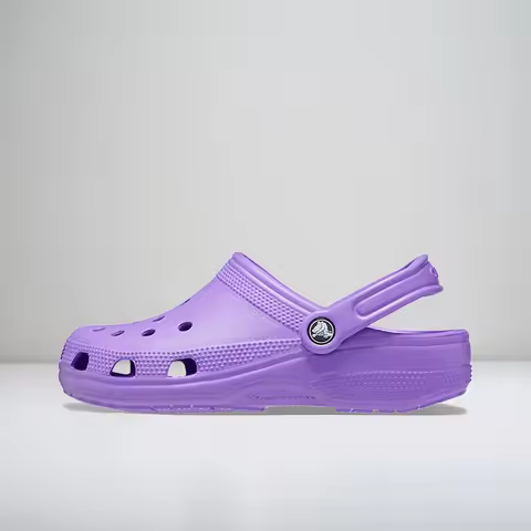 Crocs Classic Clog for Men & Women, Classic Simple Solid-Color Comfortable Lightweight Clogs, Galaxy