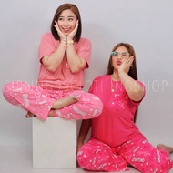SCS 4XL-7XL YAYAMANIN COMBI TSHIRT PAJAMA SLEEPWEAR FOR ADULT