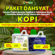Pupuk Pestisida Topfarm / Pupuk Cair Khusus Tanaman Kopi / Pupuk Khusus Pelebat Buah Kopi / Obat Ham