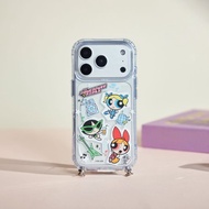 飛天小女警搖滾派對:抗黃防摔MagSafe iPhone繩掛手機殼