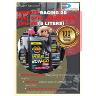 PENRITE RACING PAO ESTER 20W60 FULLY SYNTHETIC ENGINE OIL 5 LITER MINYAK ENJIN 20W-60