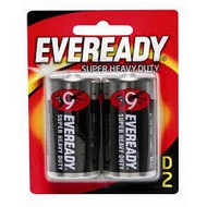 Eveready D 1.5V  Battery 2Pack