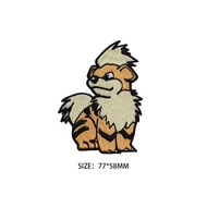 [Flight Tribe] Pokémon Katie Dog Embroidery Badge Cloth Sticker Clothes Decoration Patch Hole Patch 