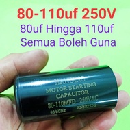 1 biji 80-110uf 250v Motor start Capacitor Multi Universal 80uf 85uf 90uf 95uf 100uf 105uf 110uf
