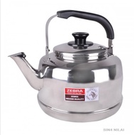 Zebra Stainless Steel Whistling Kettle Stainless Steel SUS304 (4.5LT /5.5LT/ 7.5LT)