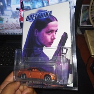 Custom Card Ballerina John Wick Legacy Nissan Skyline GTR R35 Orange Tomica Bday Gift Unique Birthda