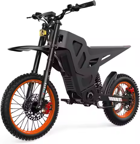 Electric Dirt Bike for Teens Adults Age 13+, 3000W Peak Ebike, 36 Mph Speed, Equipped with 48V 20.8A