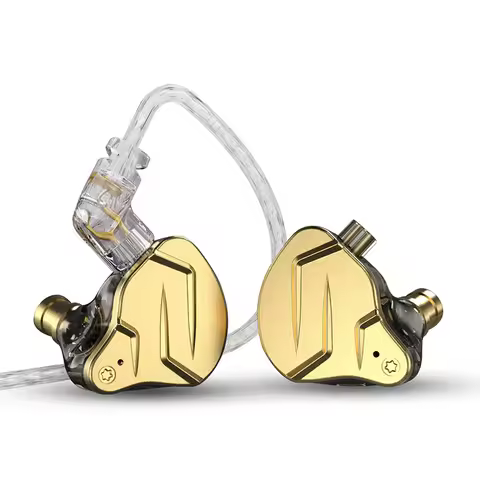 KZ ZSNProX 1DD 1BA HIFI Hybrid Driver In Ear Earphone Metal Monitor Earphone Bass Earbuds Sport Head