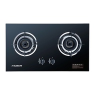 FABER 2BURNER GLASS GAS COOKER LAVIN 2B/76BK
