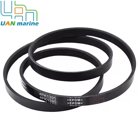 828507Q4 Marine Serpentine Alternator Belt for Mercury Mariner V6 2.5L 135 150 175 200 HP DFI Optima