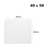 ABS 2/2  Canvas Board Drawing Stretched Art Board Oil & Acylic Painting Papan Lukisan Warna Water Co
