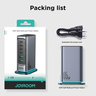 Joyroom JR-TCM02 6 i 1 65W GaN Multi USB-lader 4 USB-C & 2 USB-A สินค้าพร้อมส่ง .⚡️