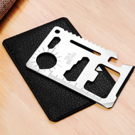 Stainless Steel Multi-Tool Credit Card Knife for Everyday Carry