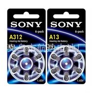 SONY Sony hearing aid zinc oxide A312 A13 A10 A675 Battery-powered cochlear intra-auricular electron