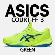 Asics COURT FF3 Novak Sport Sneakers Training Shoes For Unisex Fluorescent Green