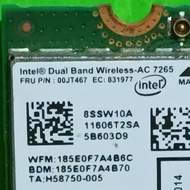 Thinkpad X250 Wifi Card Module model 7265 - 00JT467