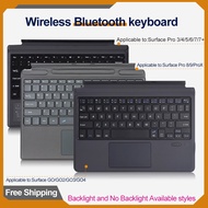 Microsoft Surface Pro9/Pro8/ProX/Pro7/Pro7+/Pro6/Pro5/Pro 4/Pro3,Go123 Wireless Bluetooth Keyboard Type Cover with Touchpad Ultra-Slim Surface Keyboard Long Life RechargeableBattey